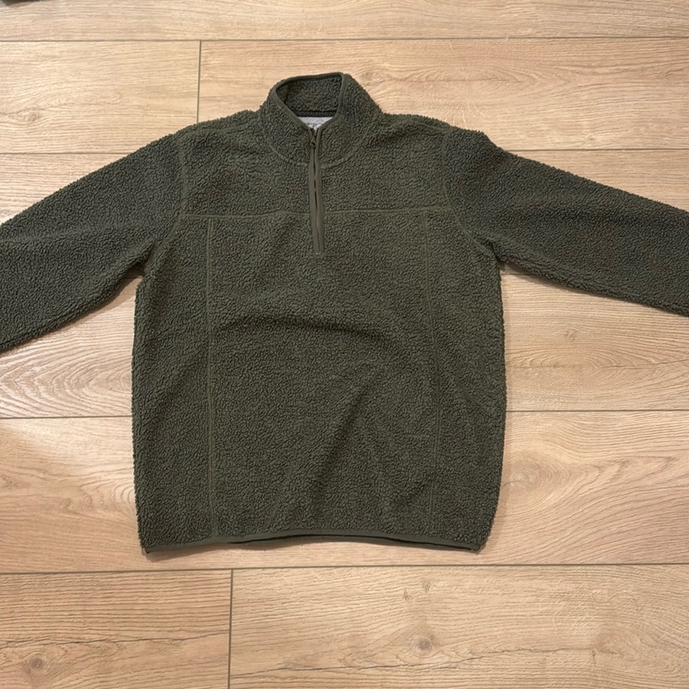 Quarter Zip Fleece Sweater